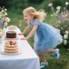 image:imageOtter MOMO Toddler Little Girls Princess Shoes Mary Jane Ballerina Flats Flower Girl Dress ShoesDf27blue
