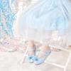 image:imageOtter MOMO Toddler Little Girls Princess Shoes Mary Jane Ballerina Flats Flower Girl Dress ShoesDf32blue