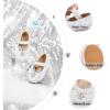image:imageOtter MOMO Toddler Little Girls Princess Shoes Mary Jane Ballerina Flats Flower Girl Dress ShoesDf32white