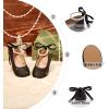 image:imageOtter MOMO Toddler Little Girls Princess Shoes Mary Jane Ballerina Flats Flower Girl Dress ShoesDf34black