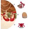image:imageOtter MOMO Toddler Little Girls Princess Shoes Mary Jane Ballerina Flats Flower Girl Dress ShoesDf34red