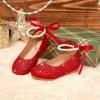 image:imageOtter MOMO Toddler Little Girls Princess Shoes Mary Jane Ballerina Flats Flower Girl Dress ShoesDf34red