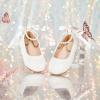 image:imageOtter MOMO Toddler Little Girls Princess Shoes Mary Jane Ballerina Flats Flower Girl Dress ShoesDf34white