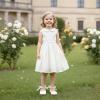 image:imageOtter MOMO Toddler Little Girls Princess Shoes Mary Jane Ballerina Flats Flower Girl Dress ShoesDf34white