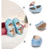 image:imageOtter MOMO Toddler Little Girls Princess Shoes Mary Jane Ballerina Flats Flower Girl Dress ShoesDf35blue
