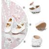 image:imageOtter MOMO Toddler Little Girls Princess Shoes Mary Jane Ballerina Flats Flower Girl Dress ShoesDf35white