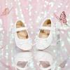 image:imageOtter MOMO Toddler Little Girls Princess Shoes Mary Jane Ballerina Flats Flower Girl Dress ShoesDf35white