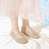 image:imageOtter MOMO Toddler Little Girls Princess Shoes Mary Jane Ballerina Flats Flower Girl Dress ShoesDh23gold