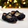 image:imageOtter MOMO ToddlerLittle Girls Mary Jane Ballerina Flats Shoes Slipon School Party Dress ShoesBlackd318