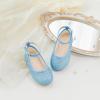 image:imageOtter MOMO ToddlerLittle Girls Mary Jane Ballerina Flats Shoes Slipon School Party Dress ShoesD321blue