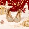 image:imageOtter MOMO ToddlerLittle Girls Mary Jane Ballerina Flats Shoes Slipon School Party Dress ShoesD321gold