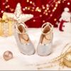 image:imageOtter MOMO ToddlerLittle Girls Mary Jane Ballerina Flats Shoes Slipon School Party Dress ShoesD321silver