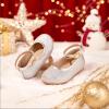 image:imageOtter MOMO ToddlerLittle Girls Mary Jane Ballerina Flats Shoes Slipon School Party Dress ShoesD321silver