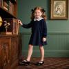 image:imageOtter MOMO ToddlerLittle Girls Mary Jane Ballerina Flats Shoes Slipon School Party Dress ShoesD753black