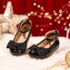 image:imageOtter MOMO ToddlerLittle Girls Mary Jane Ballerina Flats Shoes Slipon School Party Dress ShoesD753black