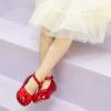 image:imageOtter MOMO ToddlerLittle Girls Mary Jane Ballerina Flats Shoes Slipon School Party Dress ShoesD753red
