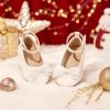 image:imageOtter MOMO ToddlerLittle Girls Mary Jane Ballerina Flats Shoes Slipon School Party Dress ShoesD753white