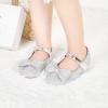 image:imageOtter MOMO ToddlerLittle Girls Mary Jane Ballerina Flats Shoes Slipon School Party Dress ShoesD754silver