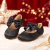 image:imageOtter MOMO ToddlerLittle Girls Mary Jane Ballerina Flats Shoes Slipon School Party Dress ShoesD755black