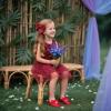 image:imageOtter MOMO ToddlerLittle Girls Mary Jane Ballerina Flats Shoes Slipon School Party Dress ShoesD755red