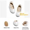 image:imageOtter MOMO ToddlerLittle Girls Mary Jane Ballerina Flats Shoes Slipon School Party Dress ShoesDf04white