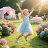 image:imageOtter MOMO ToddlerLittle Girls Mary Jane Ballerina Flats Shoes Slipon School Party Dress ShoesDf19blue