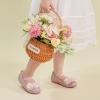 image:imageOtter MOMO ToddlerLittle Girls Mary Jane Ballerina Flats Shoes Slipon School Party Dress ShoesDf19pink