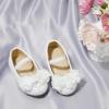 image:imageOtter MOMO ToddlerLittle Girls Mary Jane Ballerina Flats Shoes Slipon School Party Dress ShoesDf19white