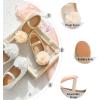 image:imageOtter MOMO ToddlerLittle Girls Mary Jane Ballerina Flats Shoes Slipon School Party Dress ShoesDf20gold