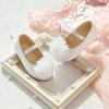 image:imageOtter MOMO ToddlerLittle Girls Mary Jane Ballerina Flats Shoes Slipon School Party Dress ShoesDf20white