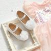 image:imageOtter MOMO ToddlerLittle Girls Mary Jane Ballerina Flats Shoes Slipon School Party Dress ShoesDf20white