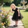 image:imageOtter MOMO ToddlerLittle Girls Mary Jane Ballerina Flats Shoes Slipon School Party Dress ShoesDf701black