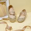 image:imageOtter MOMO ToddlerLittle Girls Mary Jane Ballerina Flats Shoes Slipon School Party Dress ShoesDh24gold