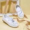 image:imageOtter MOMO ToddlerLittle Girls Mary Jane Ballerina Flats Shoes Slipon School Party Dress ShoesDh24white