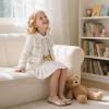 image:imageOtter MOMO ToddlerLittle Girls Mary Jane Ballerina Flats Shoes Slipon School Party Dress ShoesDh25gold