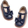 image:imageOtter MOMO Toddler Little Girls Oxford Shoes Mary Jane Flat TStrap School Uniform Party Dress ShoesD760navy Blue