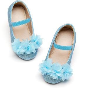 image:imageOtter MOMO ToddlerLittle Girls Mary Jane Ballerina Flats Shoes Slipon School Party Dress ShoesDf19blue