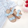 image:imageOtter MOMO Girls Open Toe Princess Flat Sandals with Comfort Sole Summer SandalsDt11 Blue