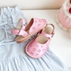 image:imageOtter MOMO Girls Open Toe Princess Flat Sandals with Comfort Sole Summer SandalsDt19 Pink