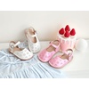 image:imageOtter MOMO Girls Open Toe Princess Flat Sandals with Comfort Sole Summer SandalsDt19 White