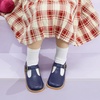 image:imageOtter MOMO Toddler Little Girls Oxford Shoes Mary Jane Flat TStrap School Uniform Party Dress Blue Shoes Size 1