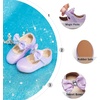 image:imageOtter MOMO Toddler Little Girls Princess Shoes Mary Jane Ballerina Flats Flower Girl Dress Purple Shoes Size 10