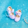 image:imageOtter MOMO Toddler Little Girls Princess Shoes Mary Jane Ballerina Flats Flower Girl Dress Purple Shoes Size 10