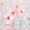 image:imageOtter MOMO ToddlerLittle Girls Mary Jane Ballerina Flats Shoes Slipon School Party Dress ShoesDf18pink