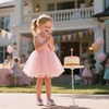 image:imageOtter MOMO ToddlerLittle Girls Mary Jane Ballerina Flats Shoes Slipon School Party Dress ShoesSilverdf18