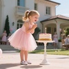 image:imageOtter MOMO ToddlerLittle Girls Mary Jane Ballerina Flats Shoes Slipon School Party Dress ShoesSilverdf18