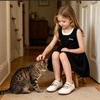 image:imageOtter MOMO ToddlerLittle Girls Mary Jane Ballerina Flats Shoes Slipon School Party Dress ShoesWhited706