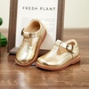 image:imageOtter MOMO ToddlerLittle Girls Mary Jane Slipon School Uniform Party Dress ShoesD730gold