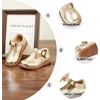 image:imageOtter MOMO ToddlerLittle Girls Mary Jane Slipon School Uniform Party Dress ShoesD730gold