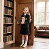 image:imageOtter MOMO ToddlerLittle Girls Mary Jane Slipon School Uniform Party Dress ShoesD730gold
